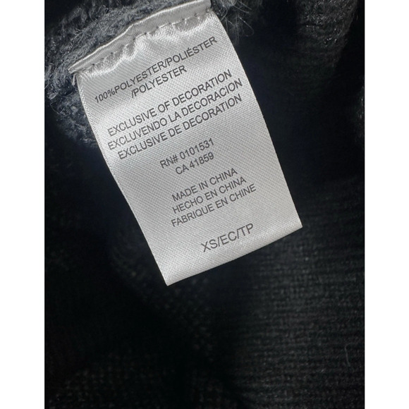 Wicked Sweater Cardigan Ariana By Paul Tazewell Women’s XS Gray/Black Zebra NWT - Picture 6 of 11